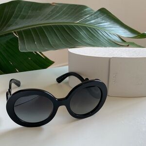 PRADA Baroque round sunglasses
